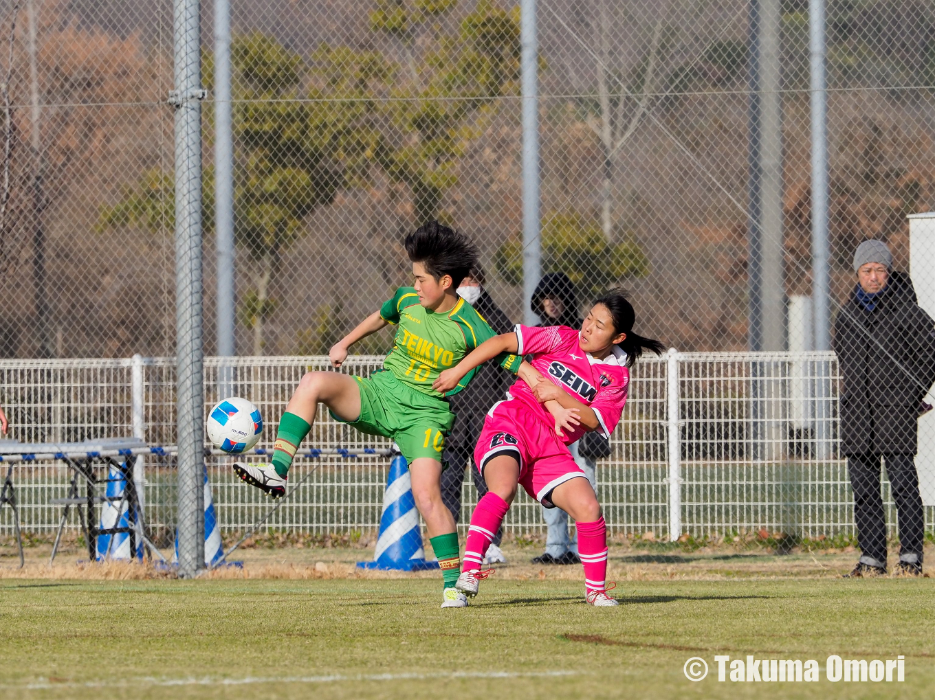 撮影日：2025年1月3日 
全日本高等学校女子サッカー選手権 3回戦