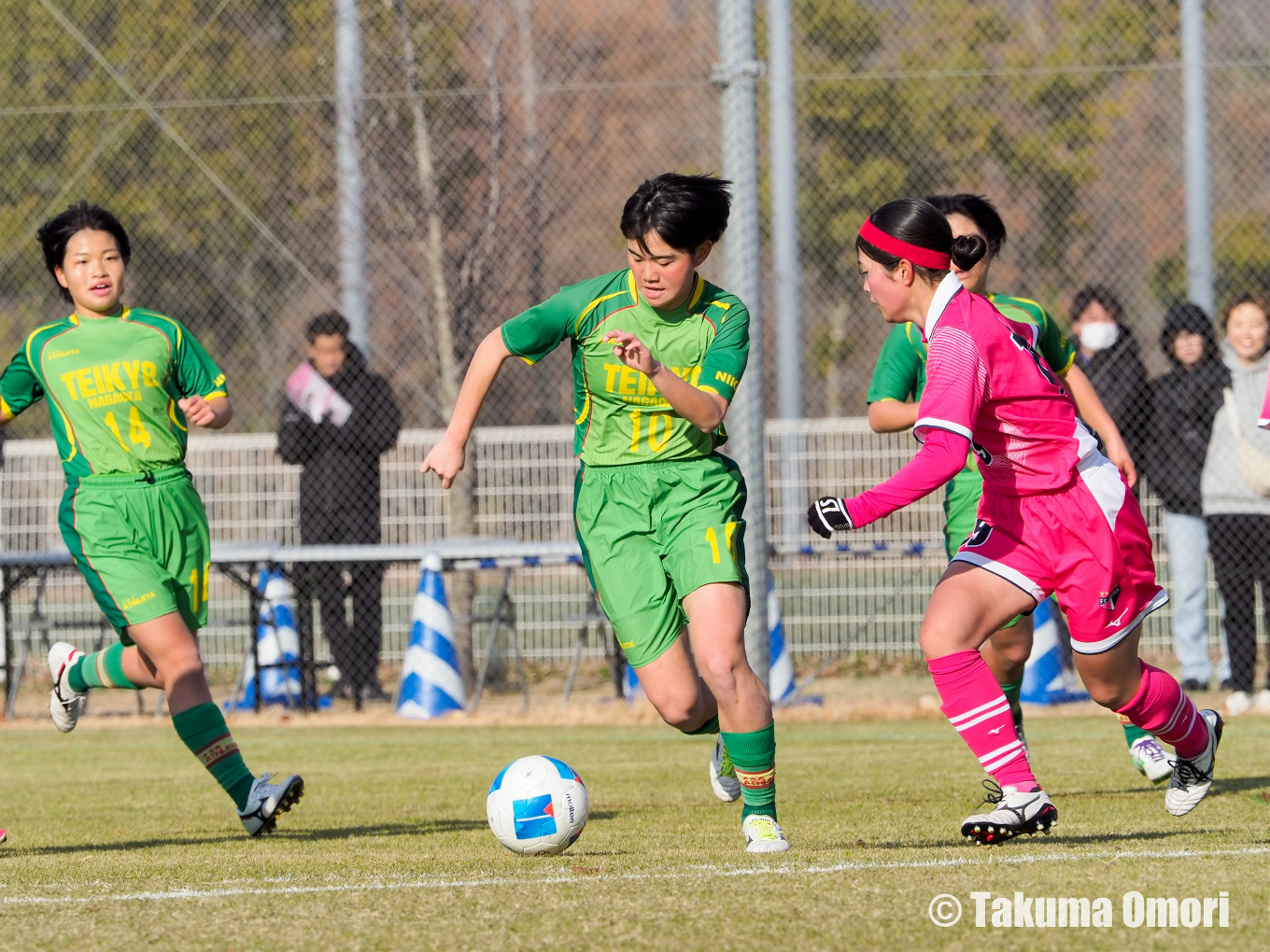 撮影日：2025年1月3日 
全日本高等学校女子サッカー選手権 3回戦