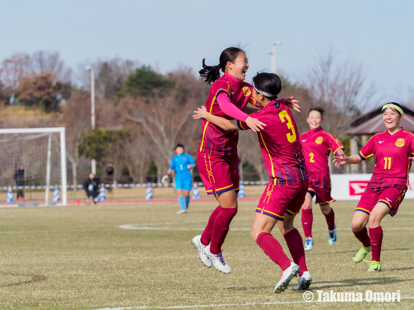 撮影日：2024年1月5日
全日本高等学校女子サッカー選手権 準々決勝