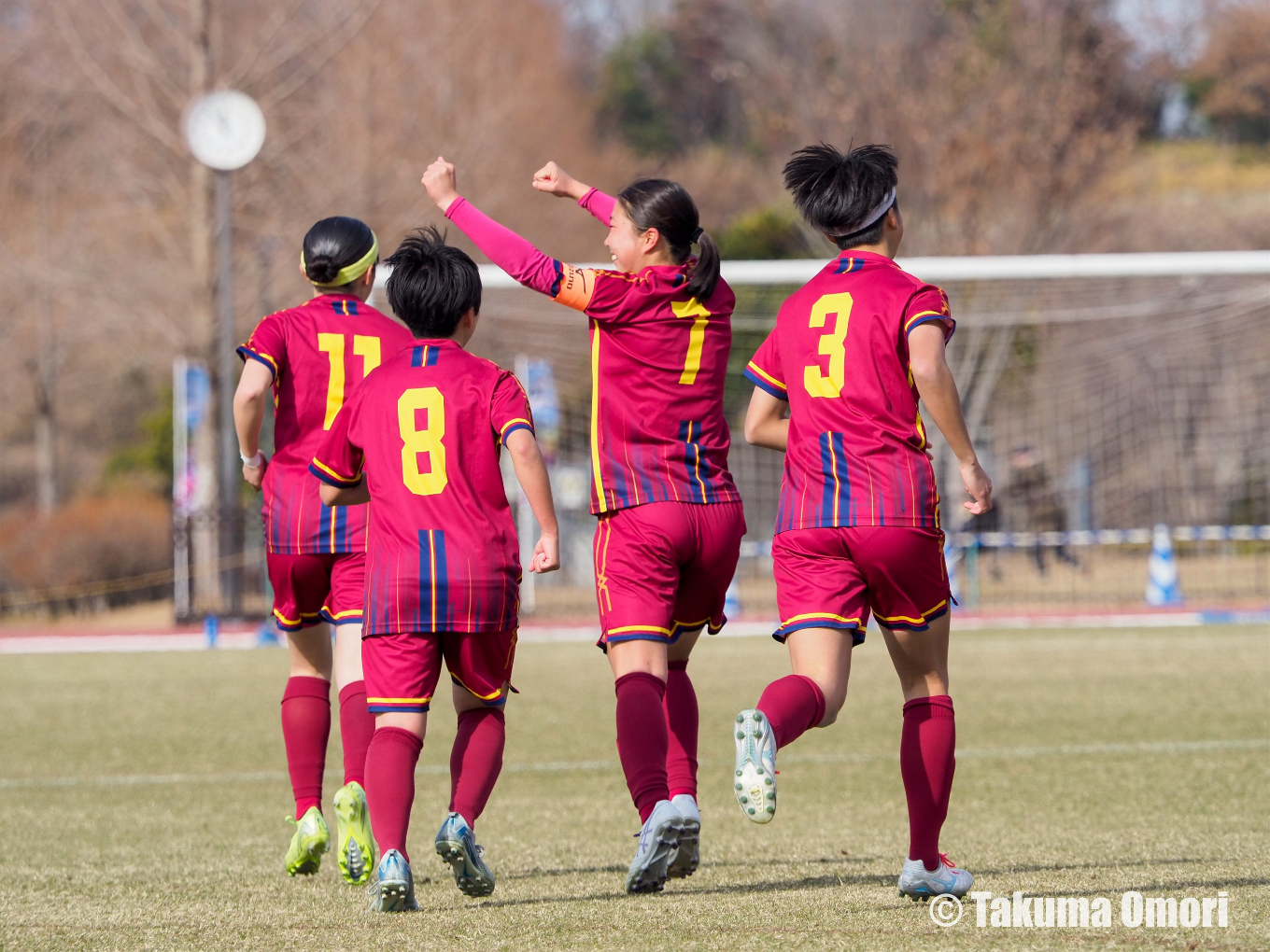 撮影日：2024年1月5日
全日本高等学校女子サッカー選手権 準々決勝