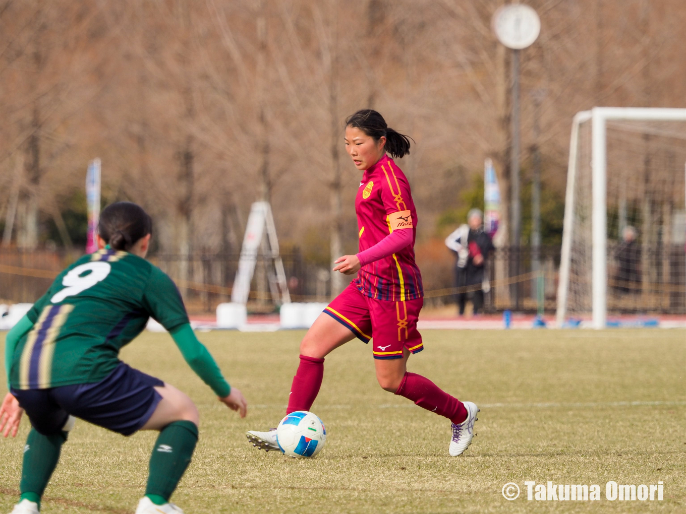 撮影日：2024年1月5日
全日本高等学校女子サッカー選手権 準々決勝