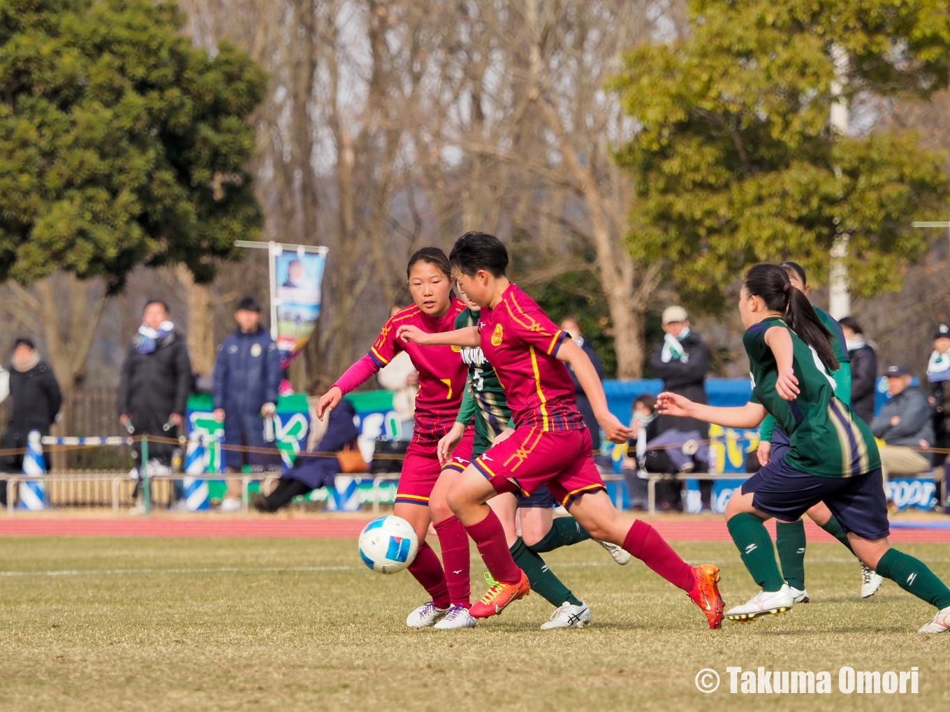 撮影日：2024年1月5日
全日本高等学校女子サッカー選手権 準々決勝