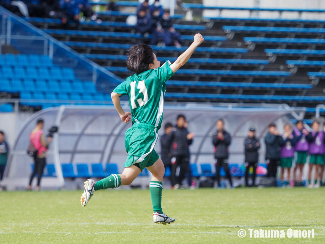 撮影日：2023年10月29日 
全日本高校女子サッカー選手権東北大会 3位決定戦