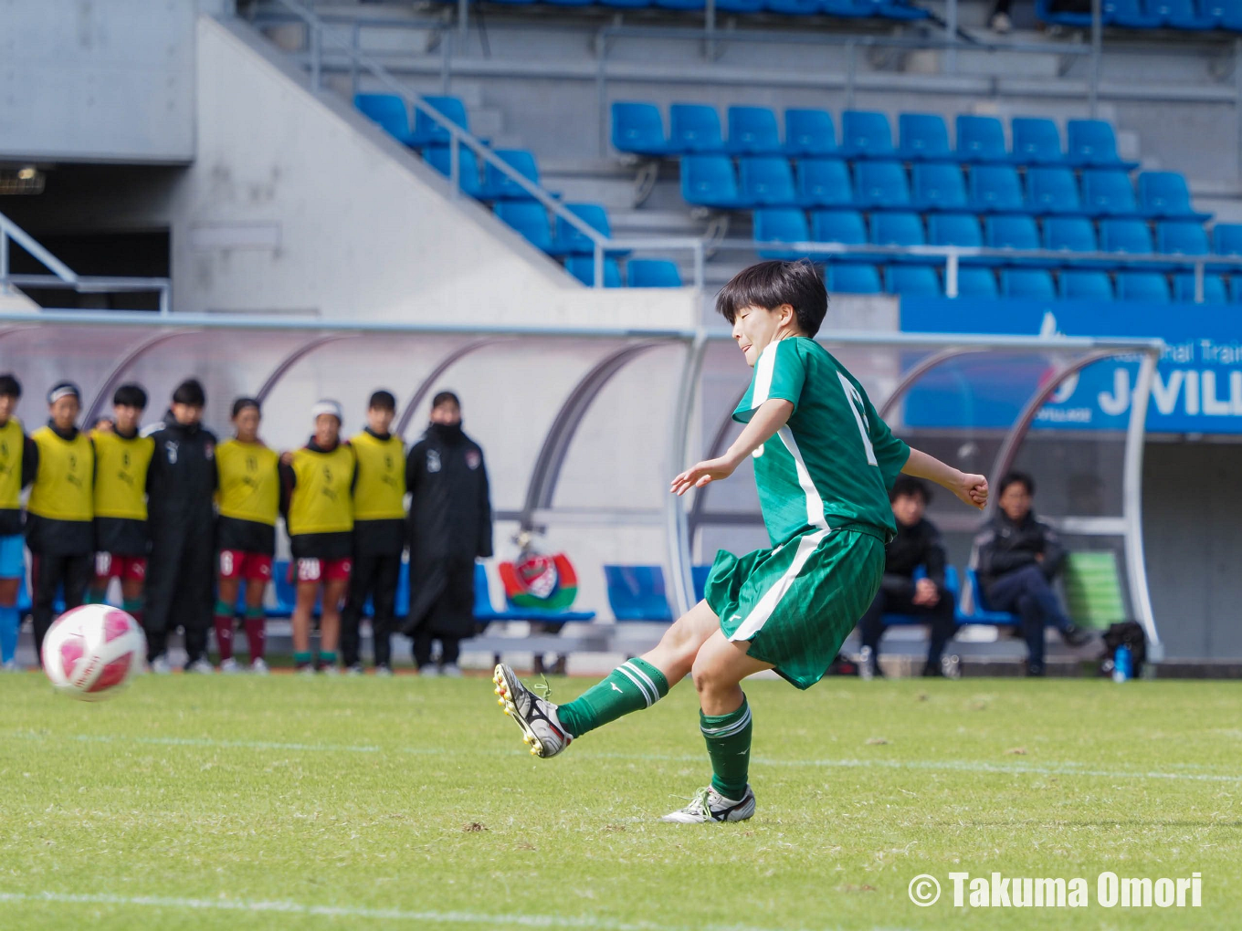 撮影日：2023年10月29日 
全日本高校女子サッカー選手権東北大会 3位決定戦