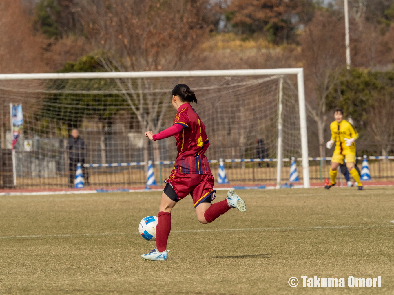 撮影日：2024年1月5日
全日本高等学校女子サッカー選手権 準々決勝