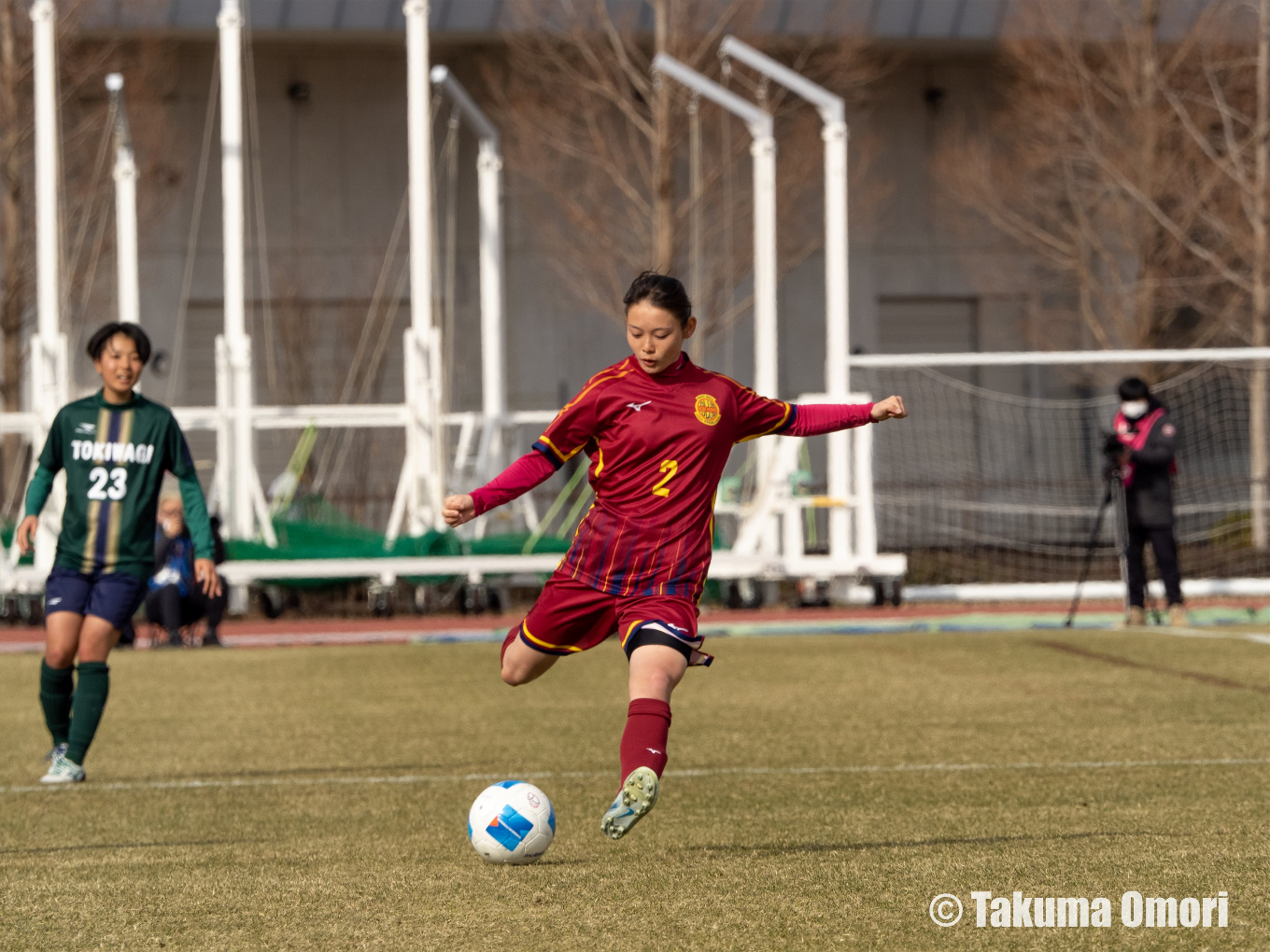 撮影日：2024年1月5日
全日本高等学校女子サッカー選手権 準々決勝