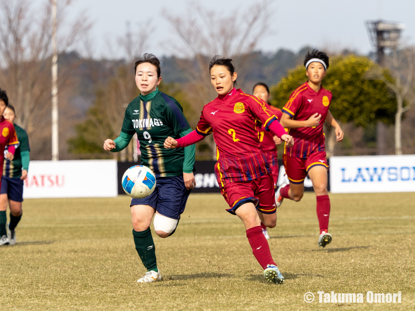 撮影日：2024年1月5日
全日本高等学校女子サッカー選手権 準々決勝