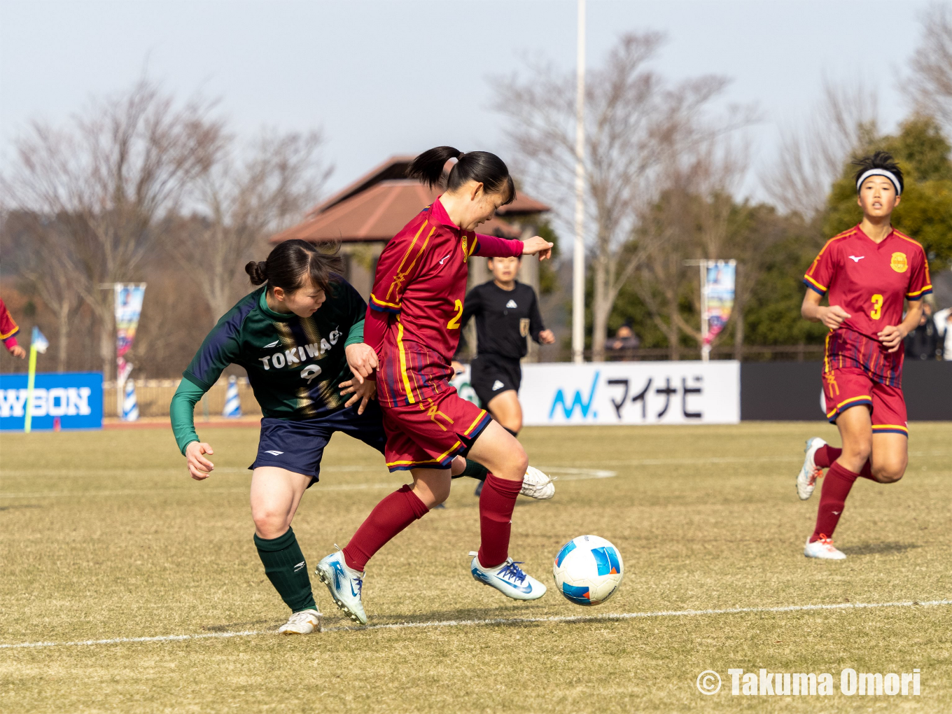 撮影日：2024年1月5日
全日本高等学校女子サッカー選手権 準々決勝