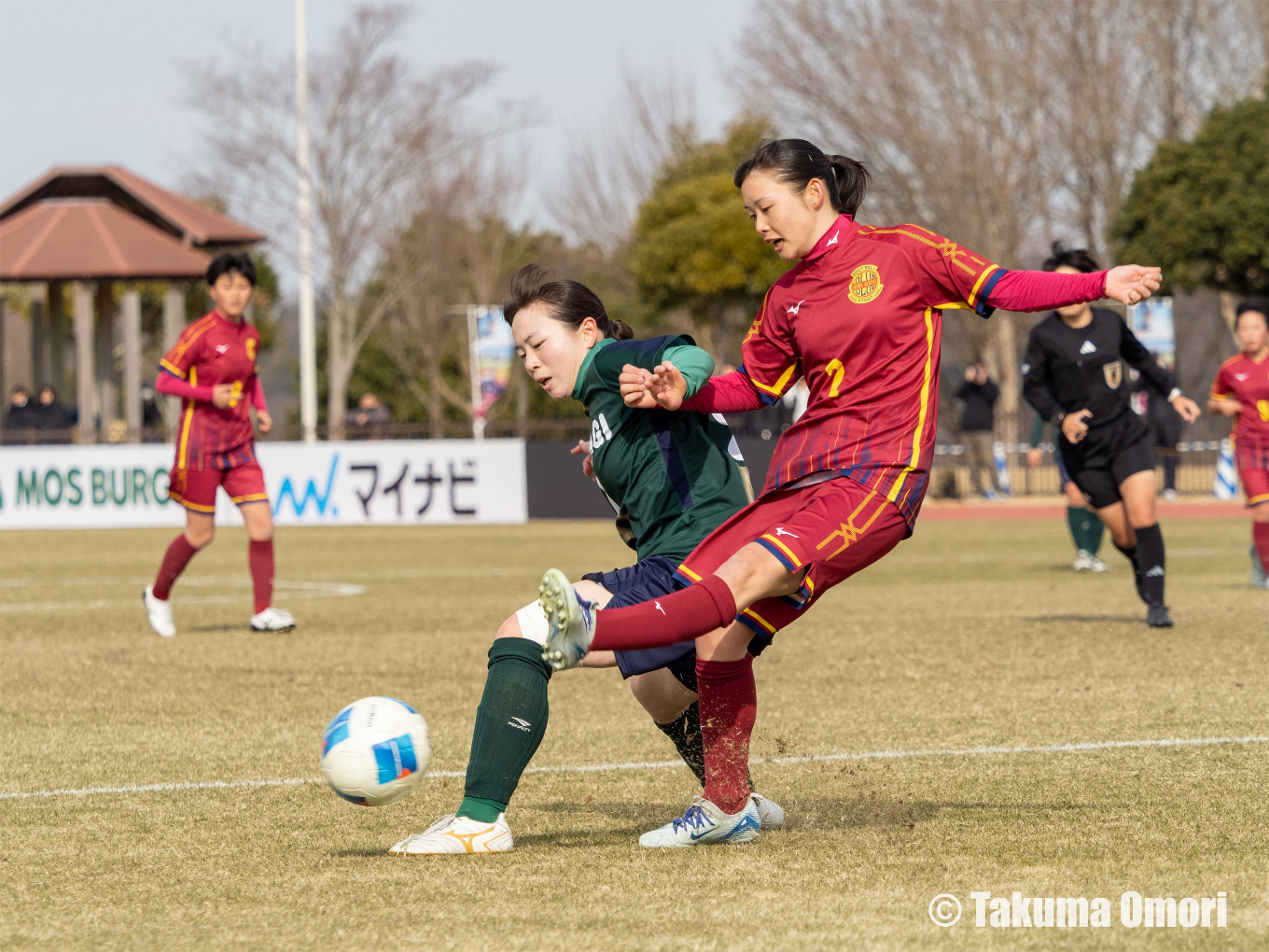 撮影日：2024年1月5日
全日本高等学校女子サッカー選手権 準々決勝