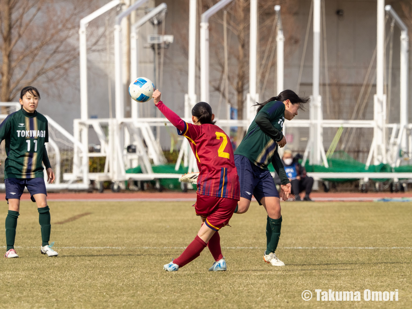 撮影日：2024年1月5日
全日本高等学校女子サッカー選手権 準々決勝