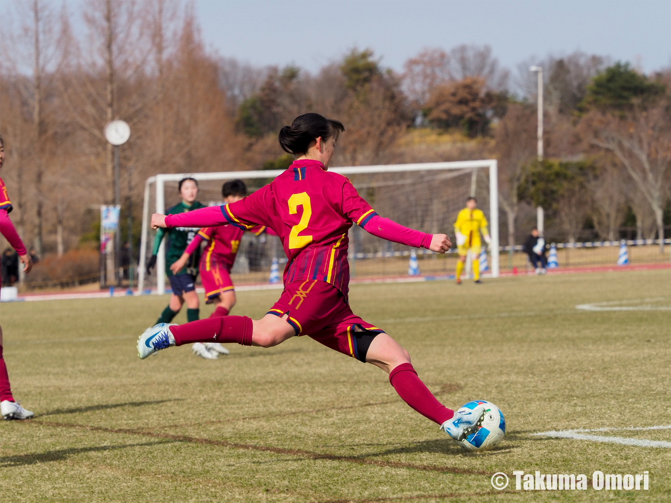 撮影日：2024年1月5日
全日本高等学校女子サッカー選手権 準々決勝