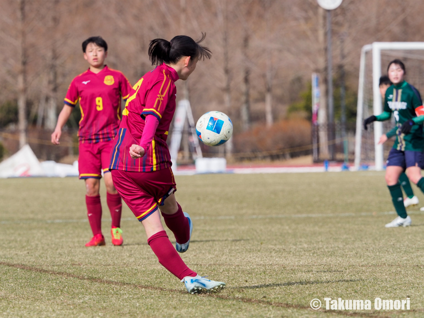 撮影日：2024年1月5日
全日本高等学校女子サッカー選手権 準々決勝