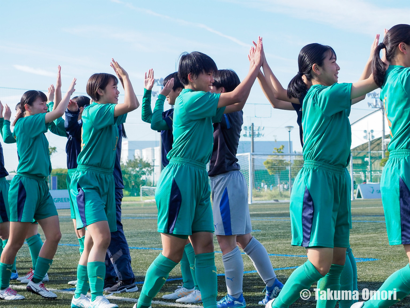 撮影日：2024年11月9日
全日本高校女子サッカー選手権大阪府予選 決勝リーグ