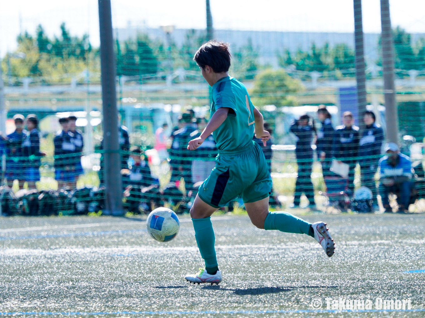 撮影日：2024年11月9日
全日本高校女子サッカー選手権大阪府予選 決勝リーグ