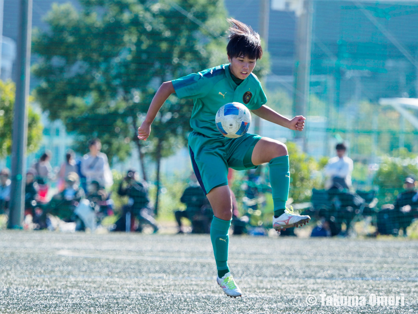 撮影日：2024年11月9日
全日本高校女子サッカー選手権大阪府予選 決勝リーグ