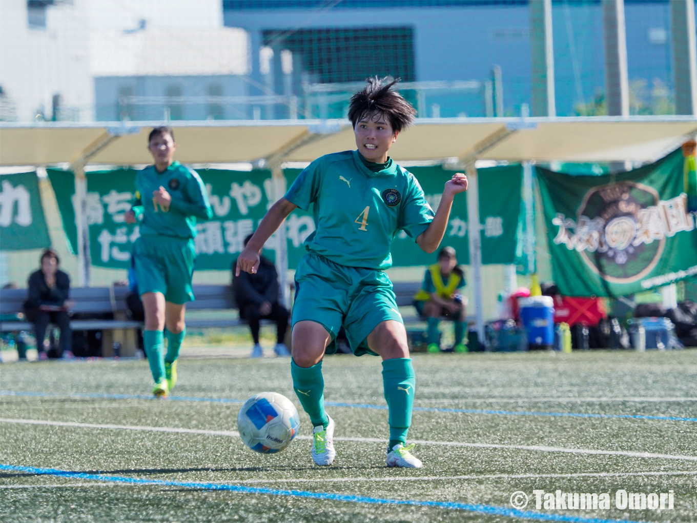 撮影日：2024年11月9日
全日本高校女子サッカー選手権大阪府予選 決勝リーグ