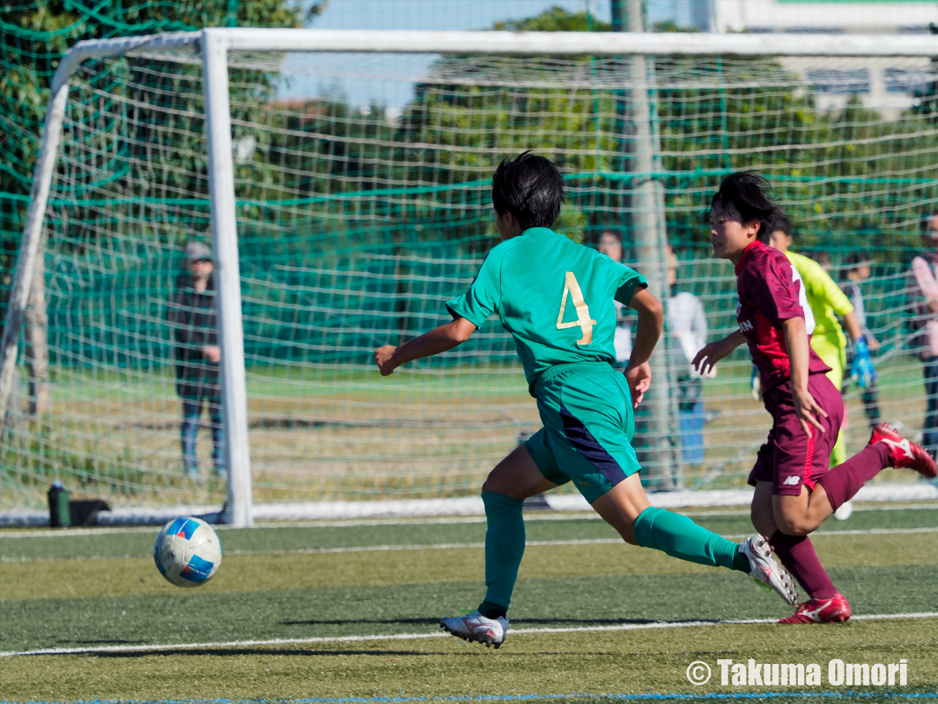 撮影日：2024年11月9日
全日本高校女子サッカー選手権大阪府予選 決勝リーグ