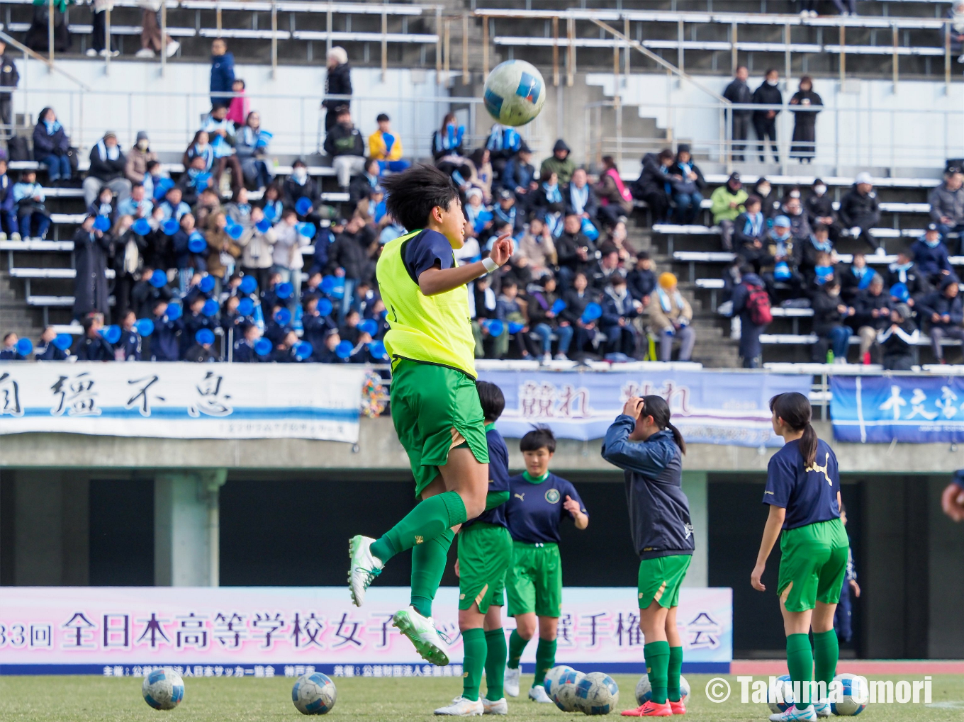 撮影日：2024年12月30日
全日本高等学校女子サッカー選手権 2回戦