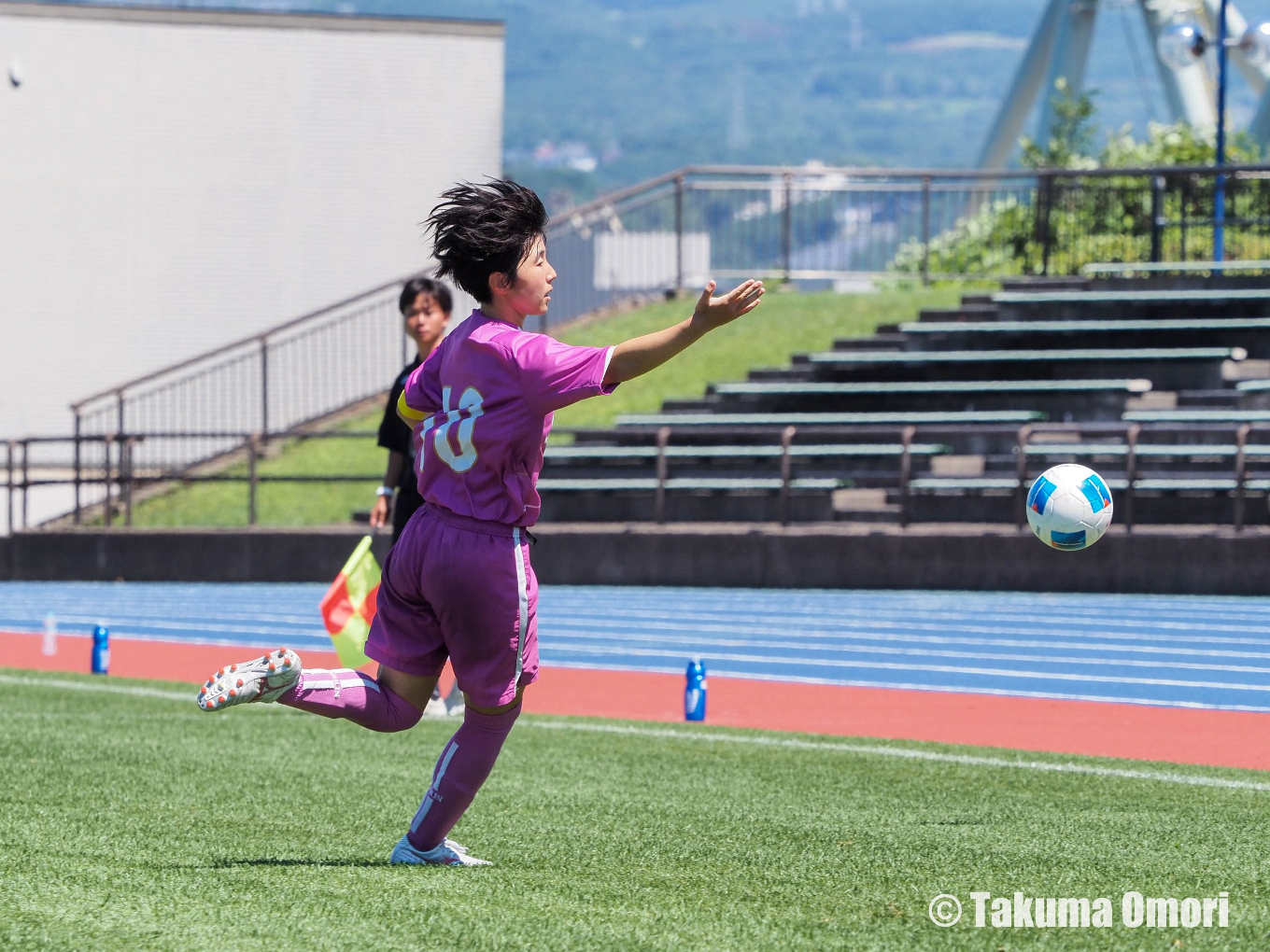撮影日：2024年7月30日 
インターハイ1回戦