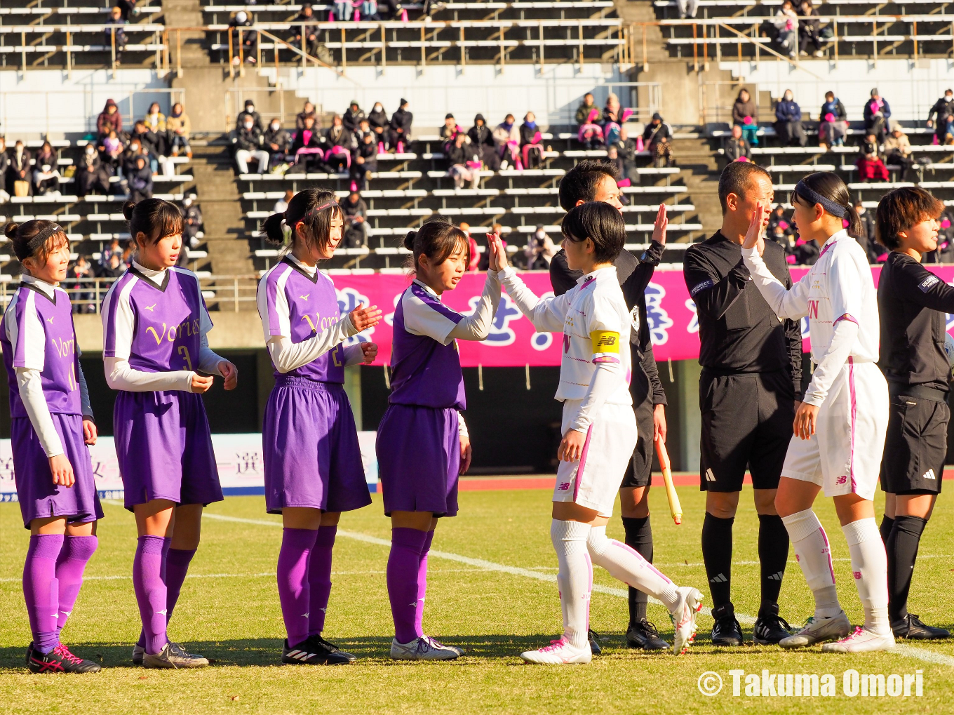 撮影日：2024年12月29日 
全日本高等学校女子サッカー選手権 1回戦