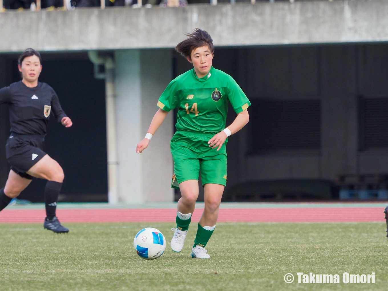 撮影日：2024年12月30日
全日本高等学校女子サッカー選手権 2回戦