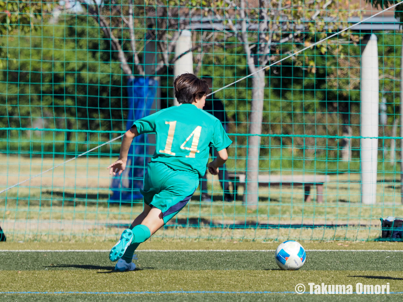 撮影日：2024年11月9日
全日本高校女子サッカー選手権大阪府予選 決勝リーグ