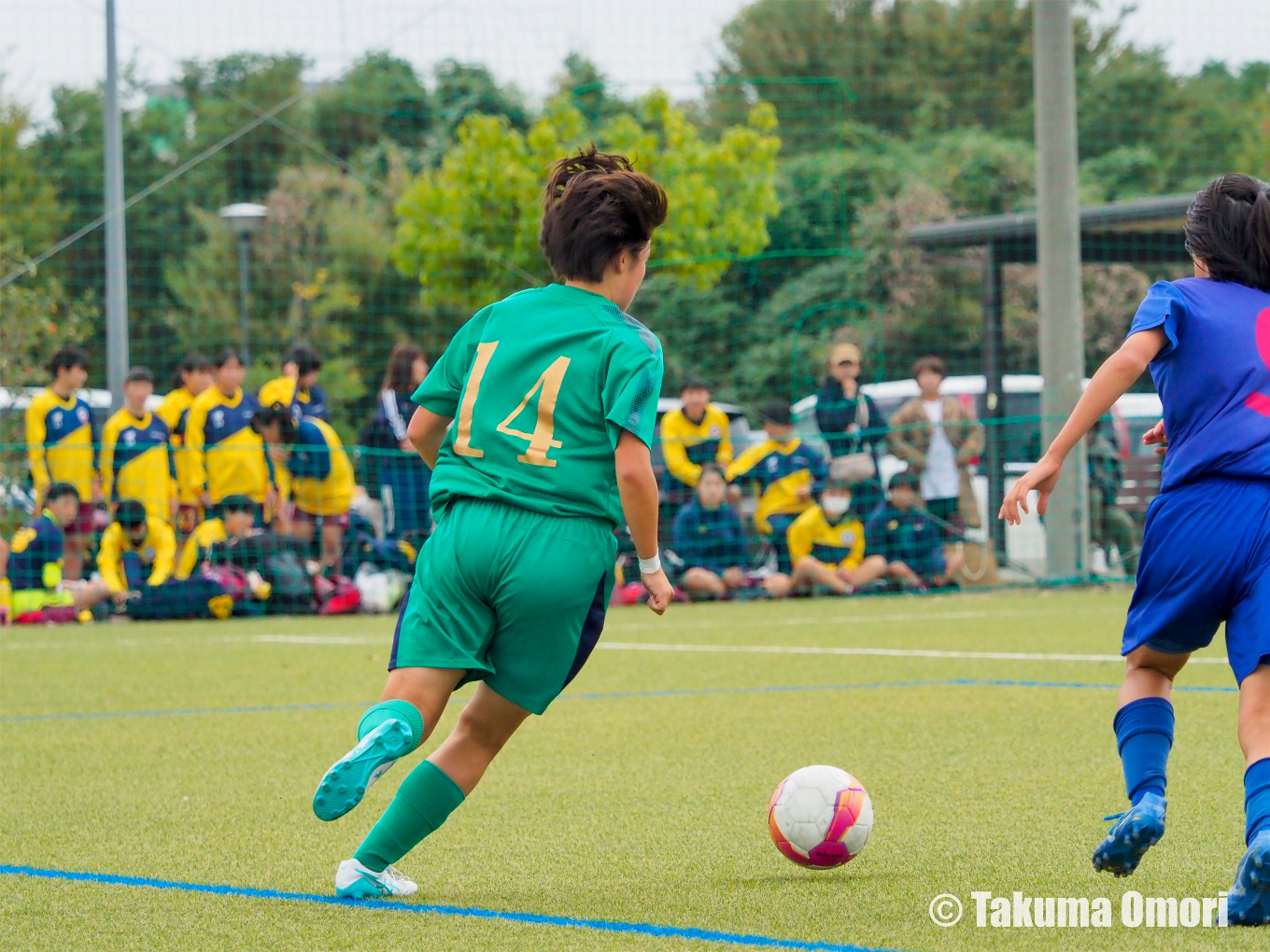 撮影日：2024年11月16日
全日本高校女子サッカー選手権大阪府予選 決勝リーグ