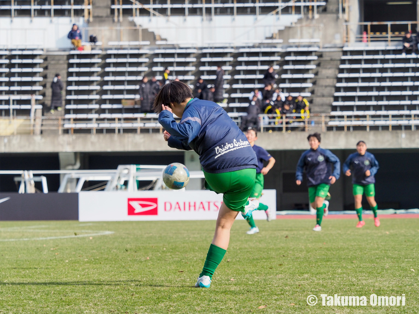 撮影日：2024年12月30日
全日本高等学校女子サッカー選手権 2回戦