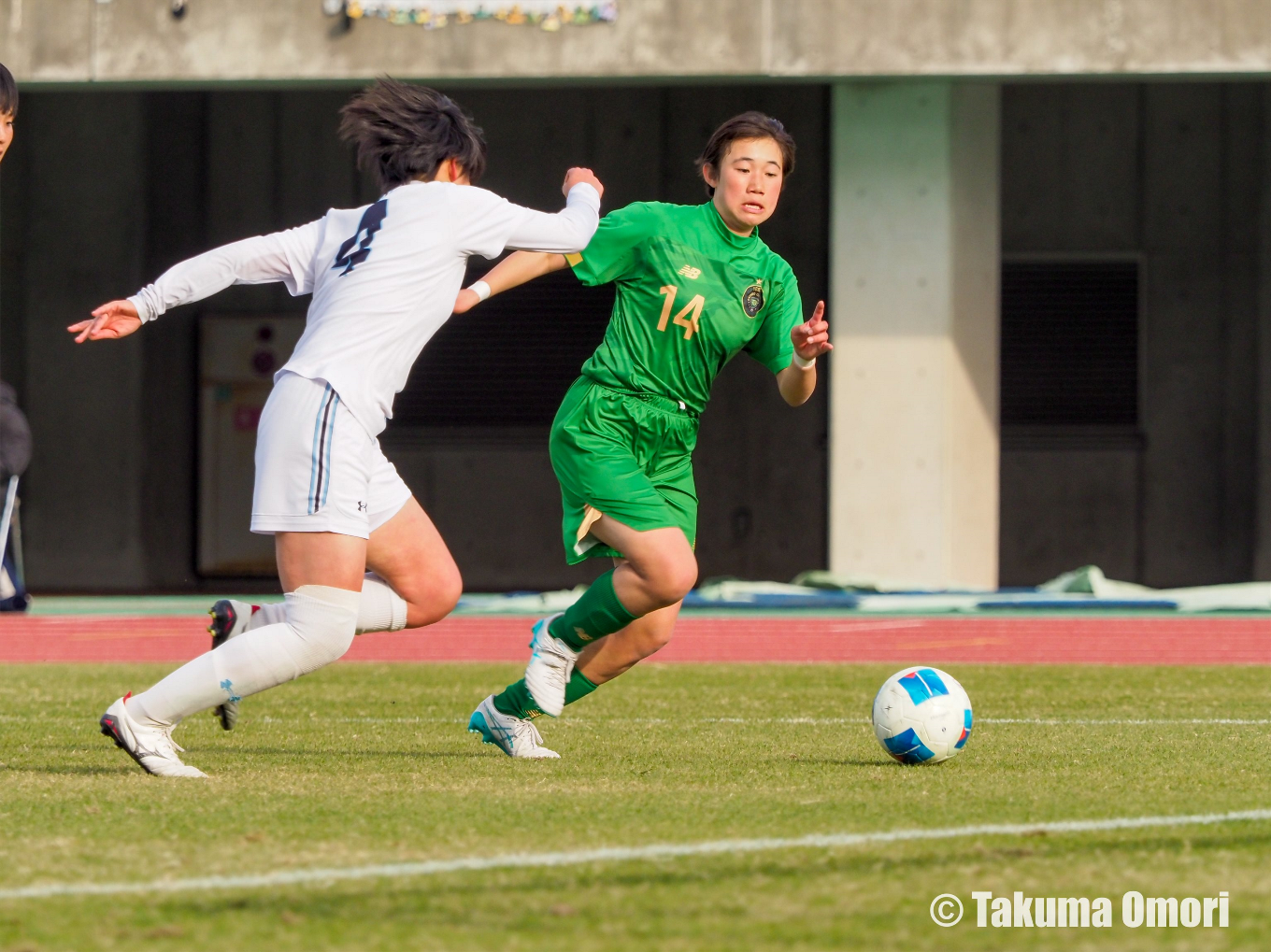 撮影日：2024年12月30日
全日本高等学校女子サッカー選手権 2回戦