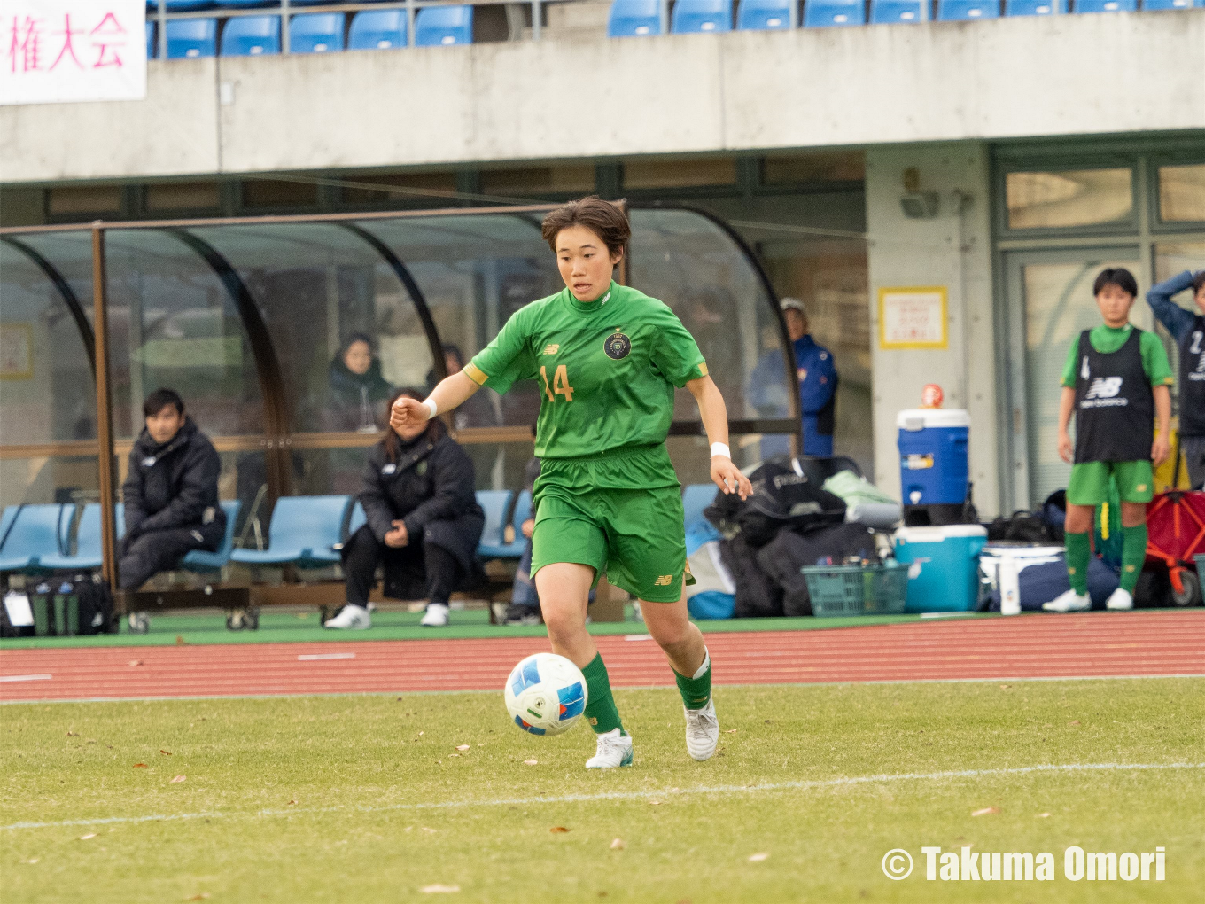 撮影日：2024年12月30日
全日本高等学校女子サッカー選手権 2回戦