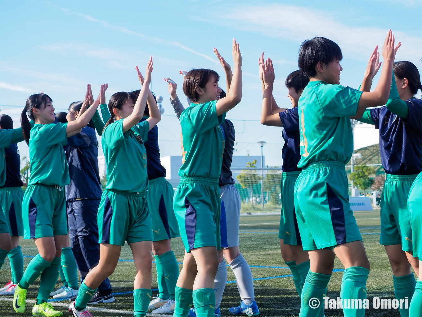 撮影日：2024年11月9日
全日本高校女子サッカー選手権大阪府予選 決勝リーグ