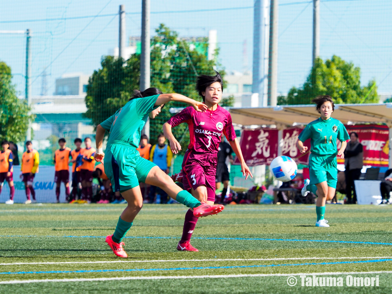 全日本高校女子サッカー選手権大阪府予選 決勝リーグ
撮影日：2024年11月9日