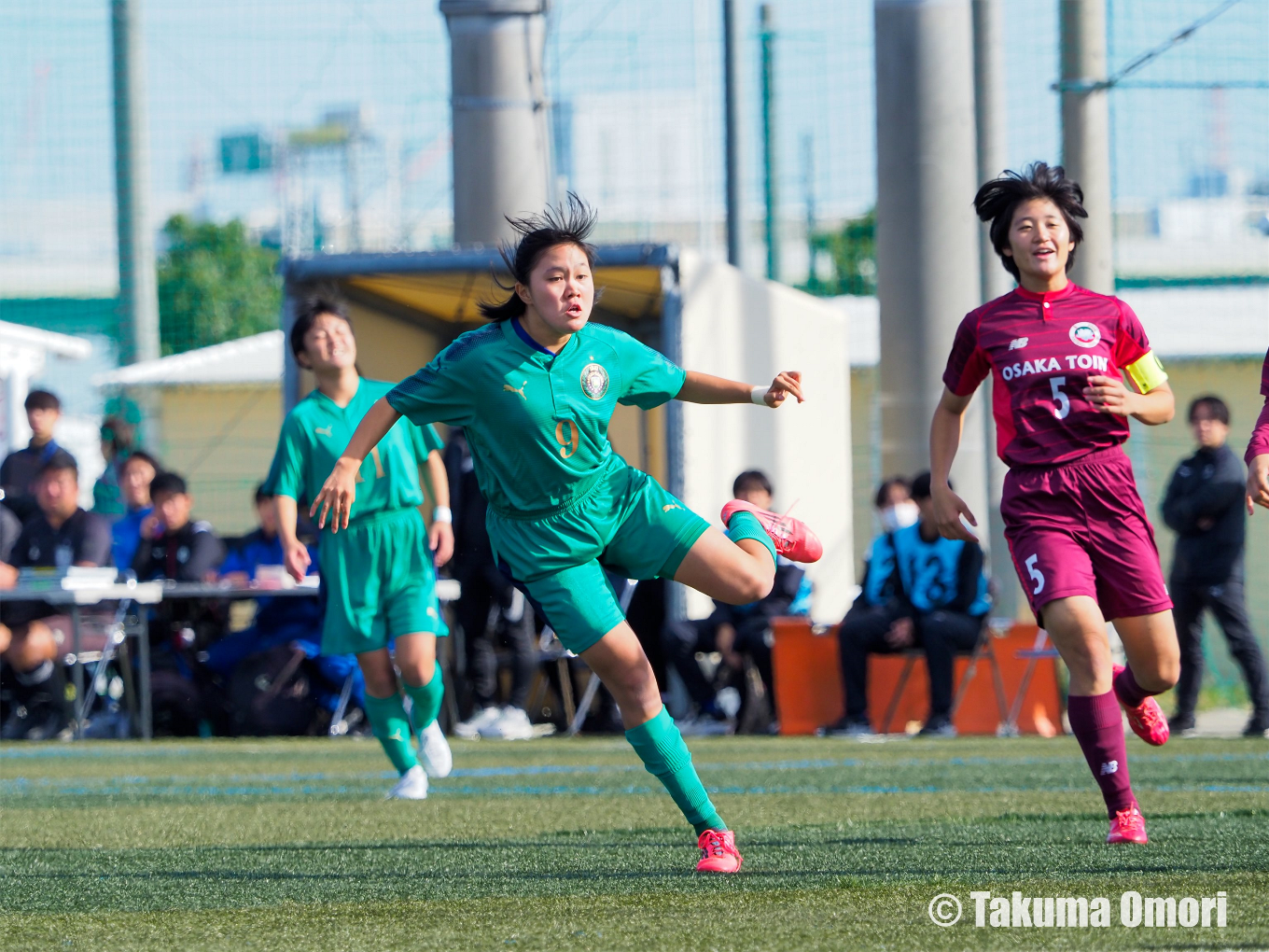 全日本高校女子サッカー選手権大阪府予選 決勝リーグ
撮影日：2024年11月9日