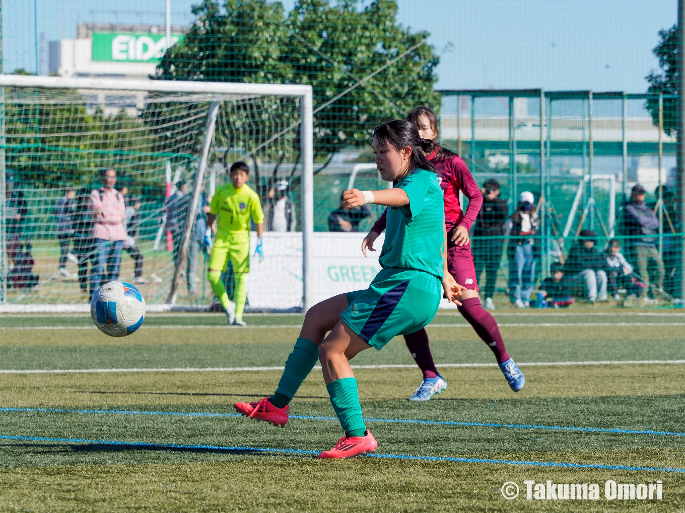 全日本高校女子サッカー選手権大阪府予選 決勝リーグ
撮影日：2024年11月9日