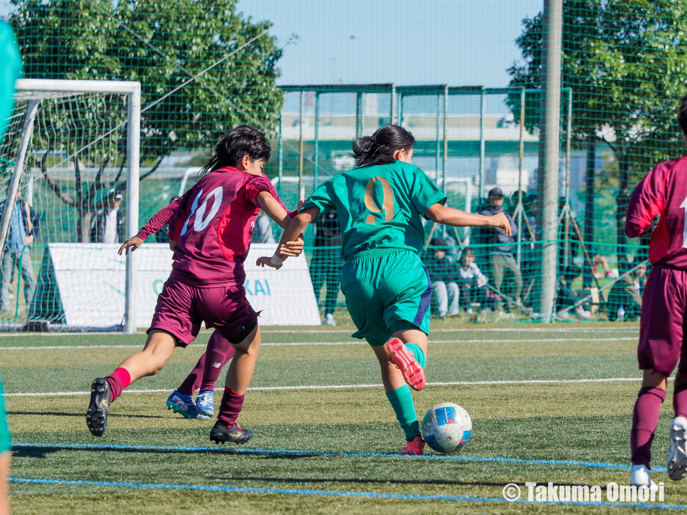 全日本高校女子サッカー選手権大阪府予選 決勝リーグ
撮影日：2024年11月9日