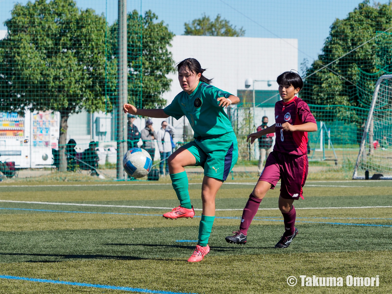 全日本高校女子サッカー選手権大阪府予選 決勝リーグ
撮影日：2024年11月9日