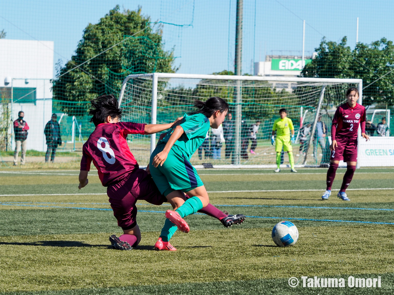 全日本高校女子サッカー選手権大阪府予選 決勝リーグ
撮影日：2024年11月9日