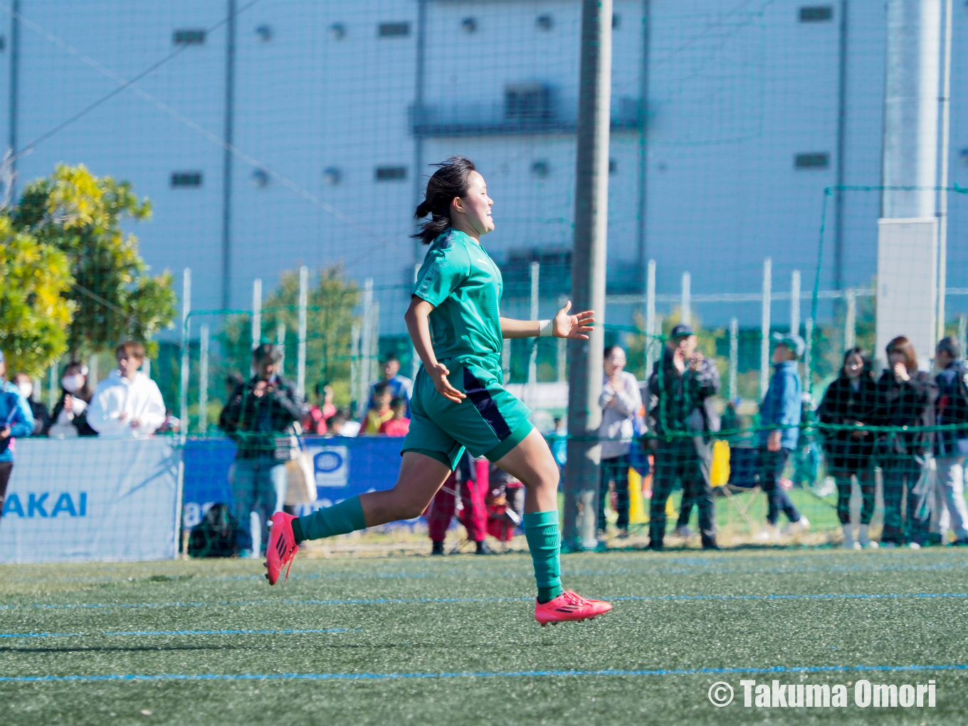 全日本高校女子サッカー選手権大阪府予選 決勝リーグ
撮影日：2024年11月9日