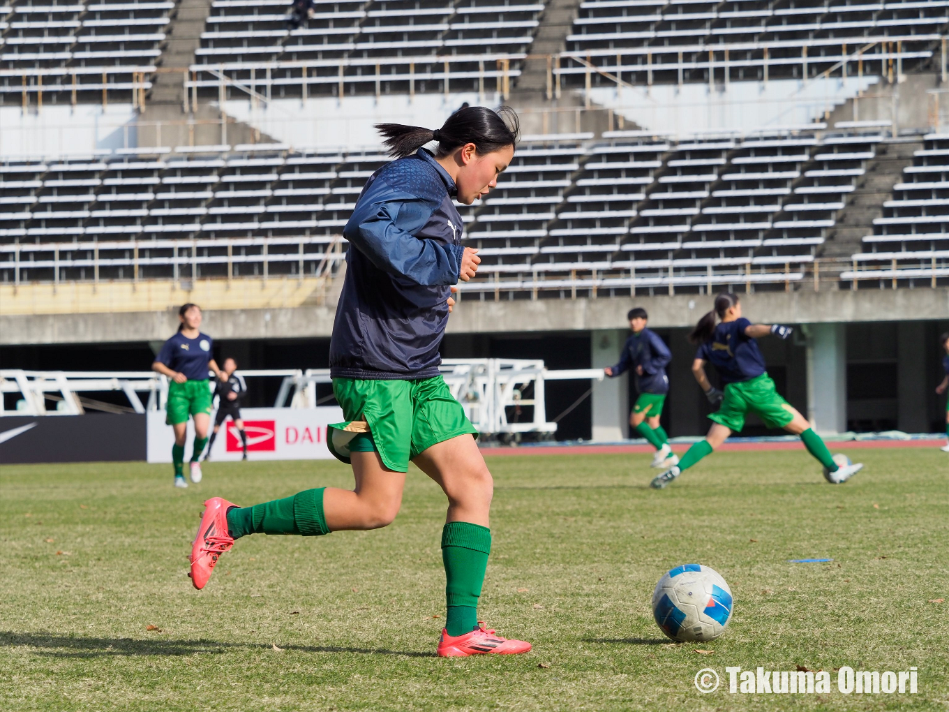 撮影日：2024年12月30日
全日本高等学校女子サッカー選手権 2回戦