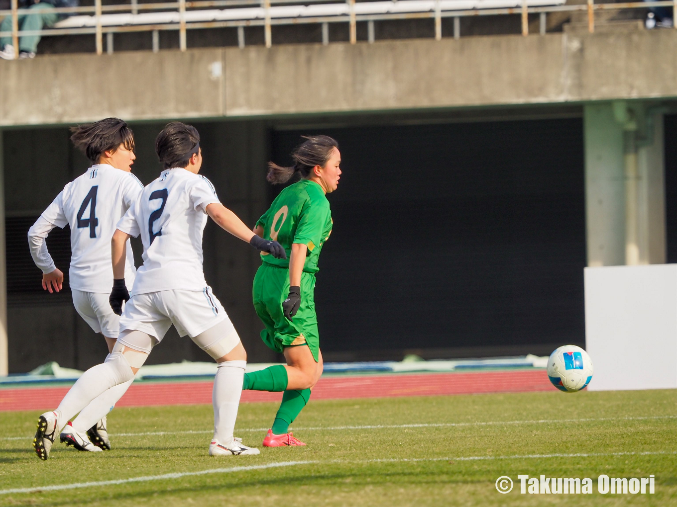 撮影日：2024年12月30日
全日本高等学校女子サッカー選手権 2回戦