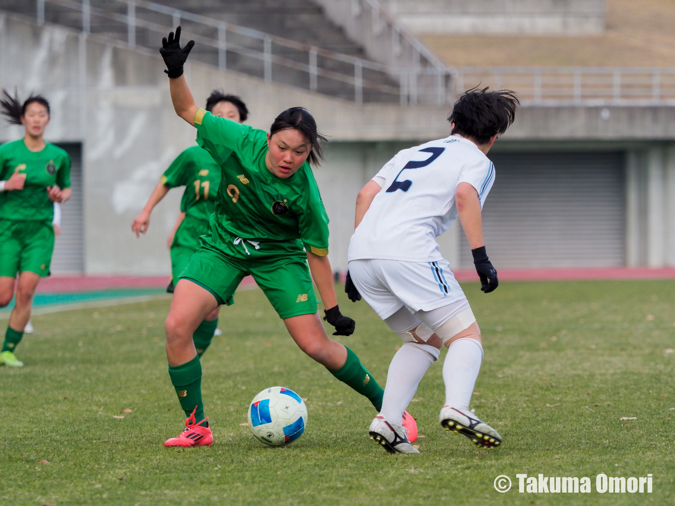 撮影日：2024年12月30日
全日本高等学校女子サッカー選手権 2回戦