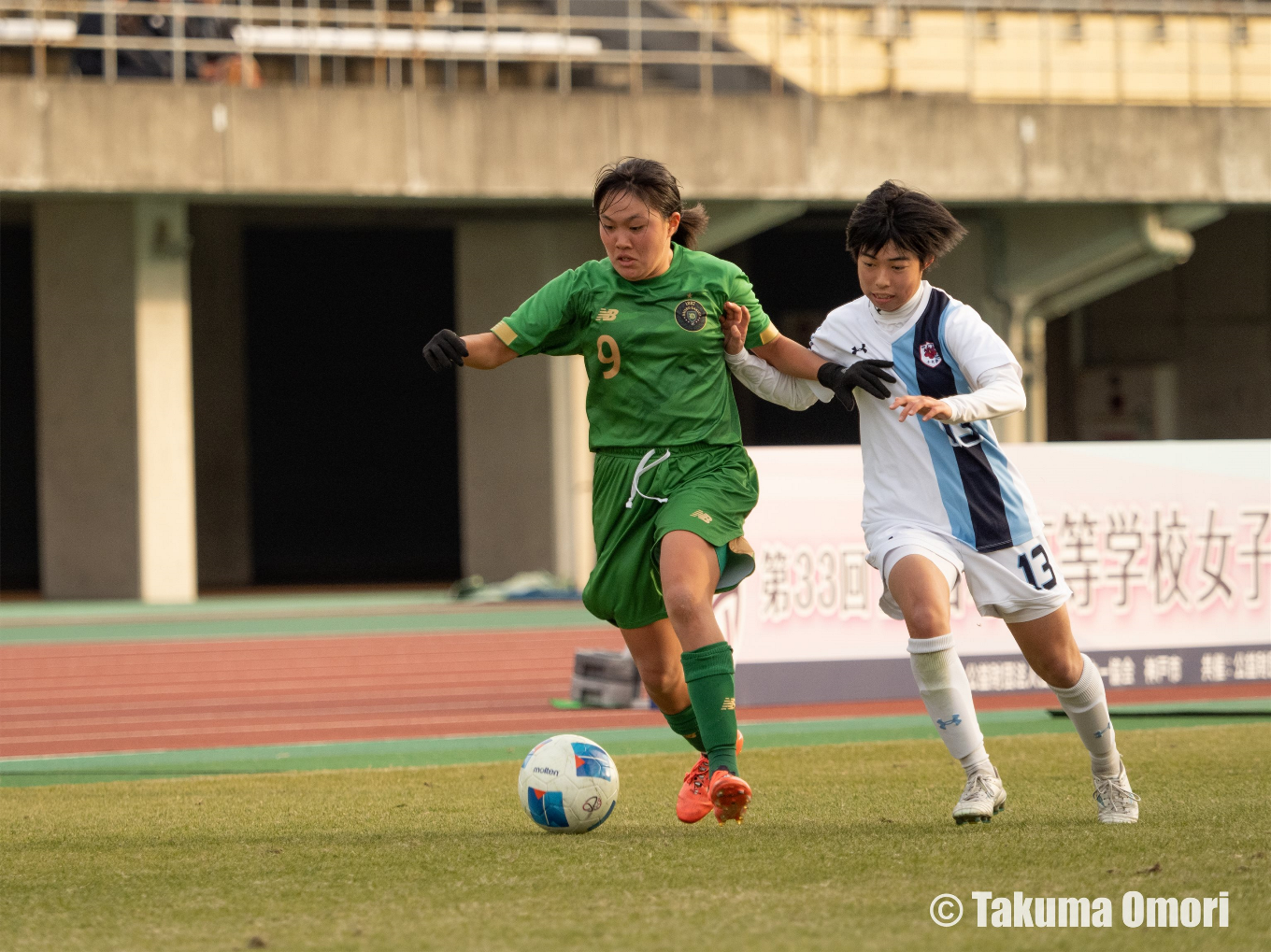 撮影日：2024年12月30日
全日本高等学校女子サッカー選手権 2回戦