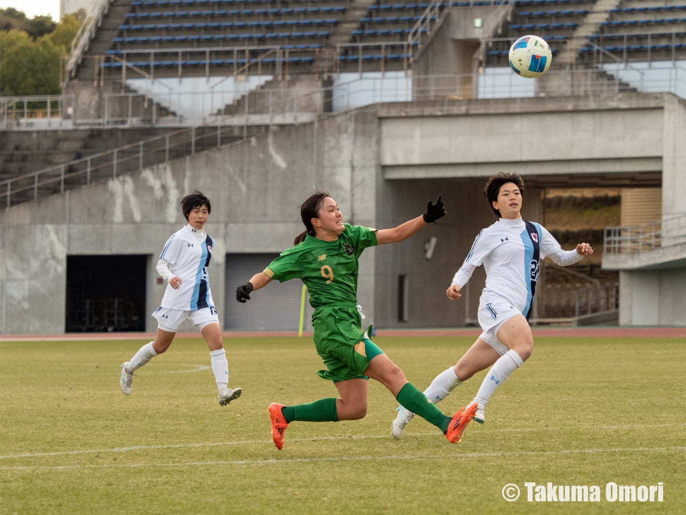 撮影日：2024年12月30日
全日本高等学校女子サッカー選手権 2回戦