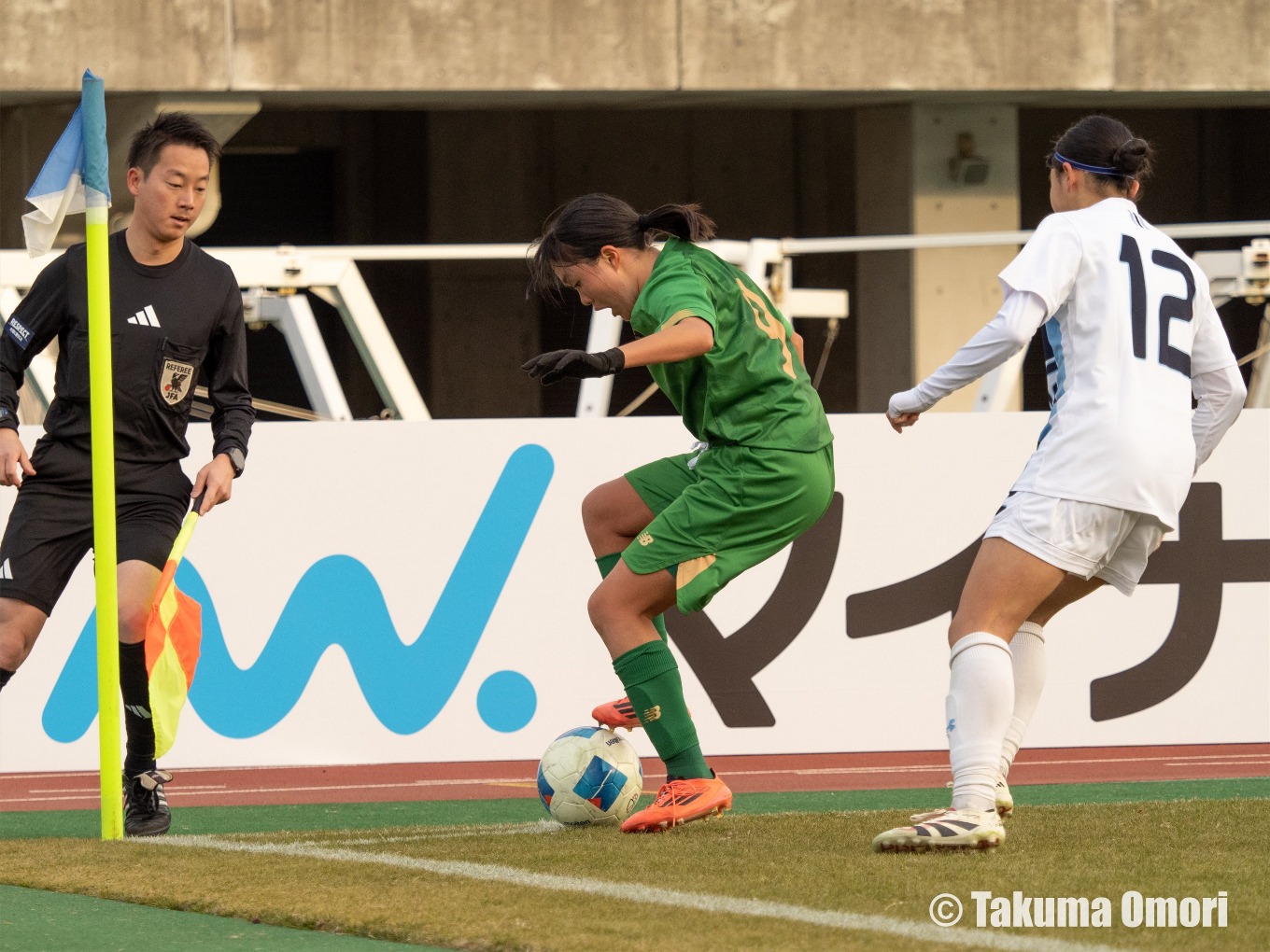 撮影日：2024年12月30日
全日本高等学校女子サッカー選手権 2回戦