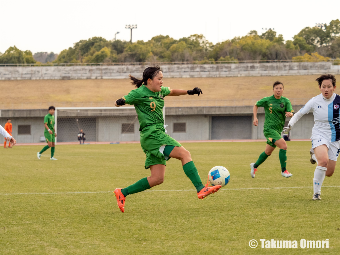 撮影日：2024年12月30日
全日本高等学校女子サッカー選手権 2回戦