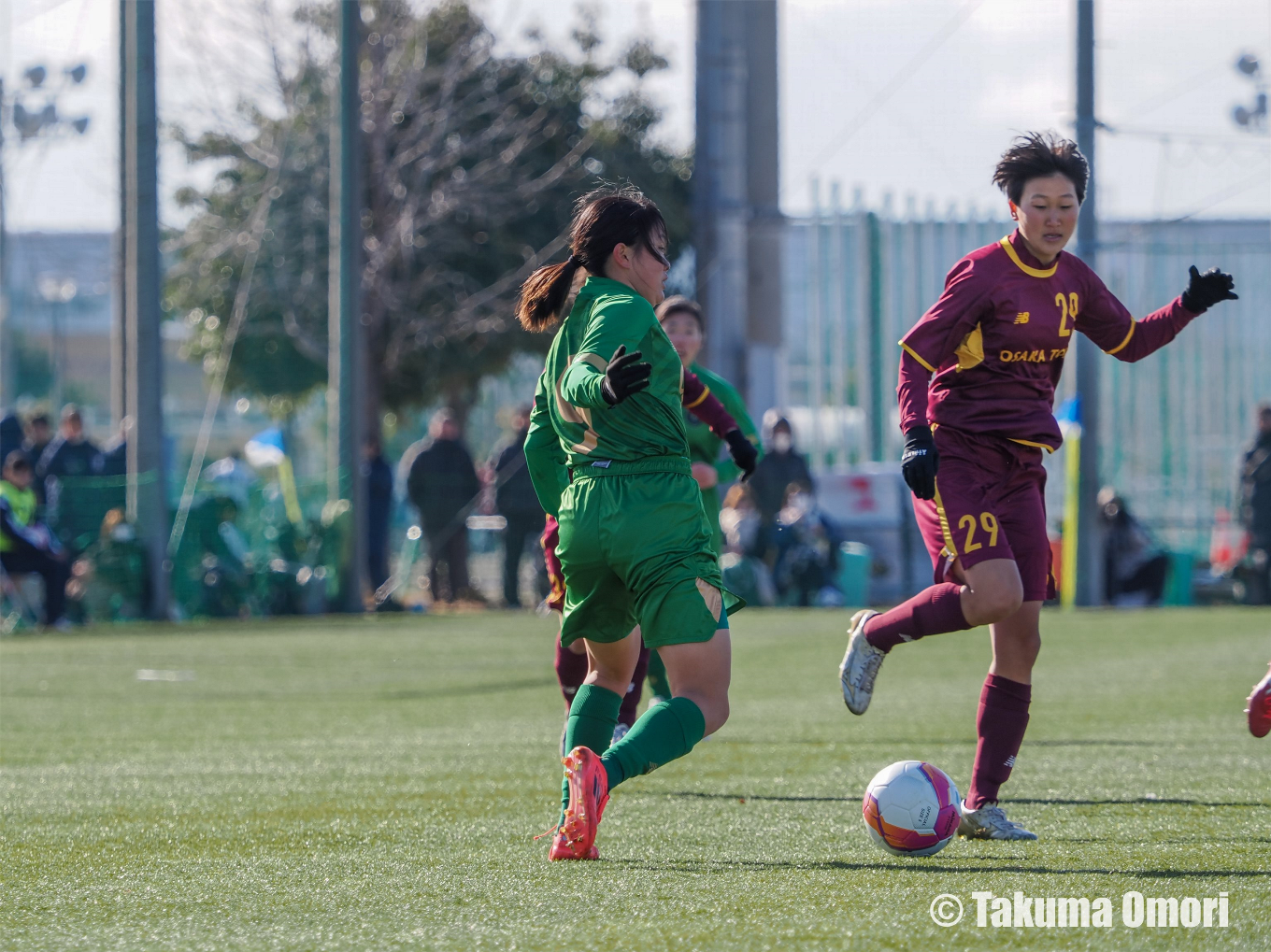 撮影日：2025年2月9日
大阪高校新人サッカー大会 3位決定戦