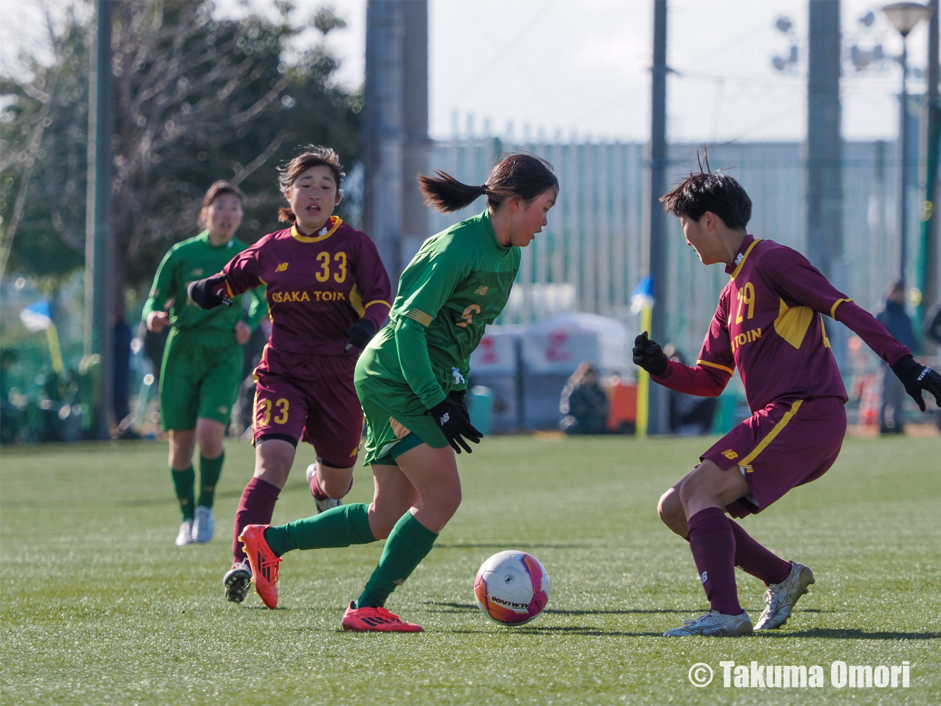 撮影日：2025年2月9日
大阪高校新人サッカー大会 3位決定戦