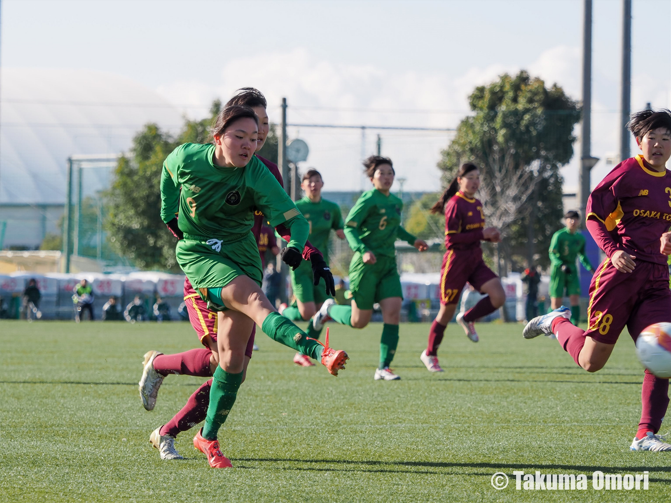 撮影日：2025年2月9日
大阪高校新人サッカー大会 3位決定戦