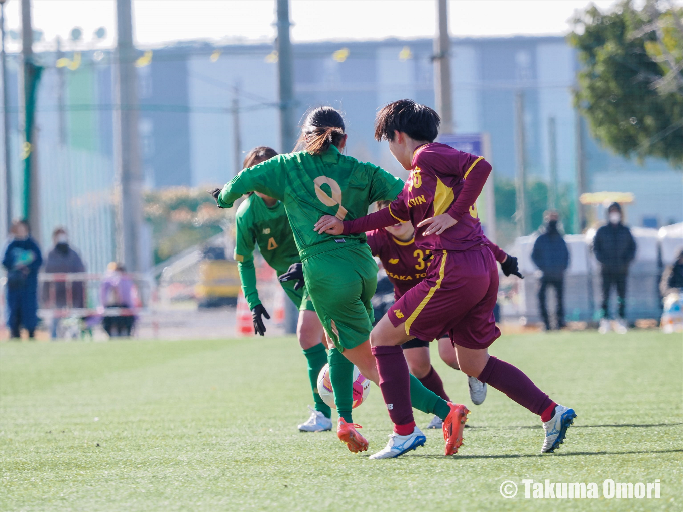 撮影日：2025年2月9日
大阪高校新人サッカー大会 3位決定戦