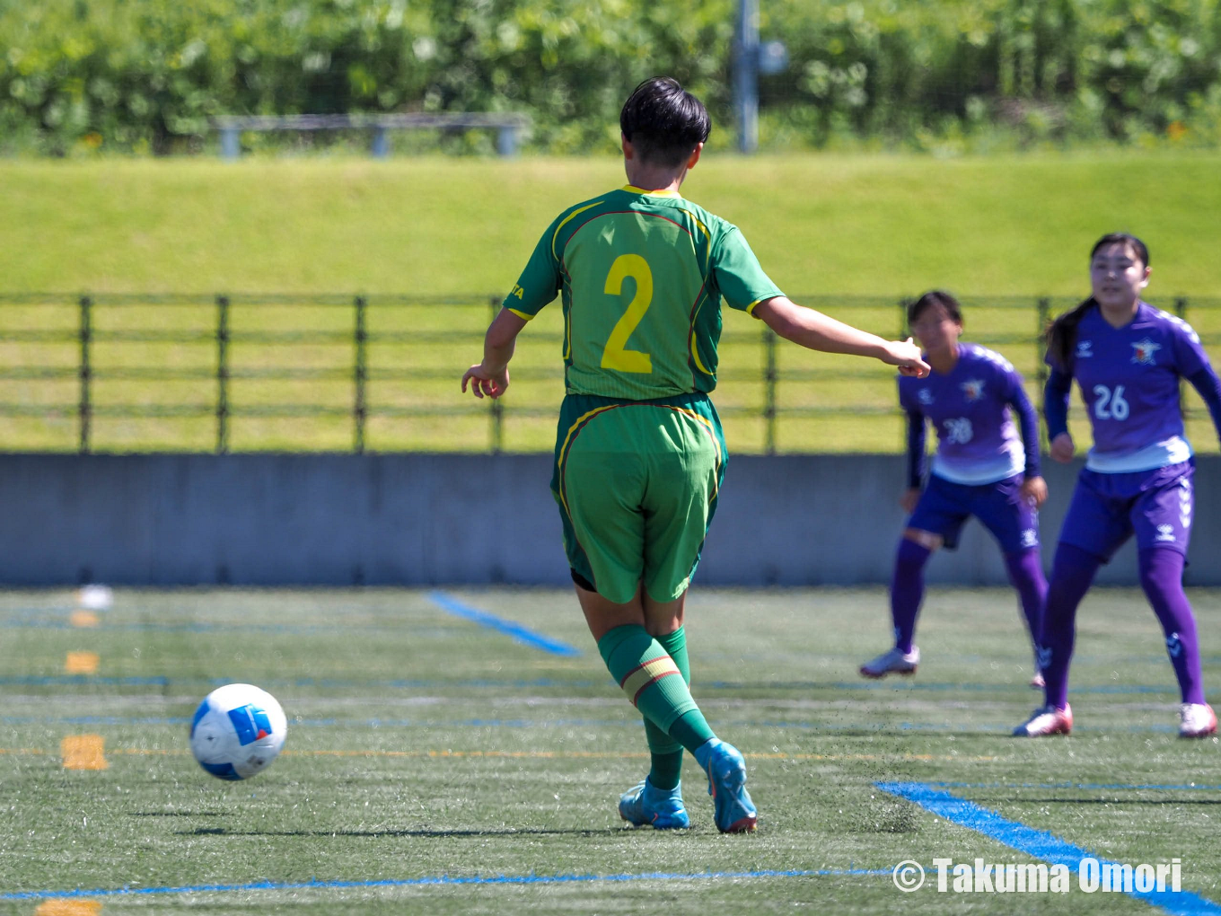 撮影日：2024年6月29日 
U-18女子サッカーリーグ2024北信越